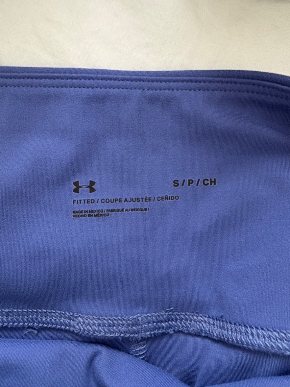 Blue-ish Purple Leggings with Pockets - Picture 4 of 4